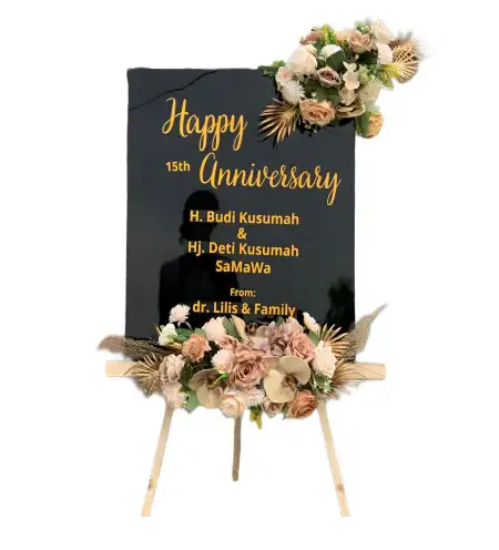 Papan Bunga Akrilik Pandau Hilir