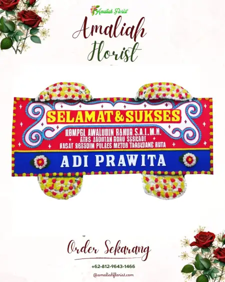 Papan Bunga Ucapan Selamat Pandau Hilir